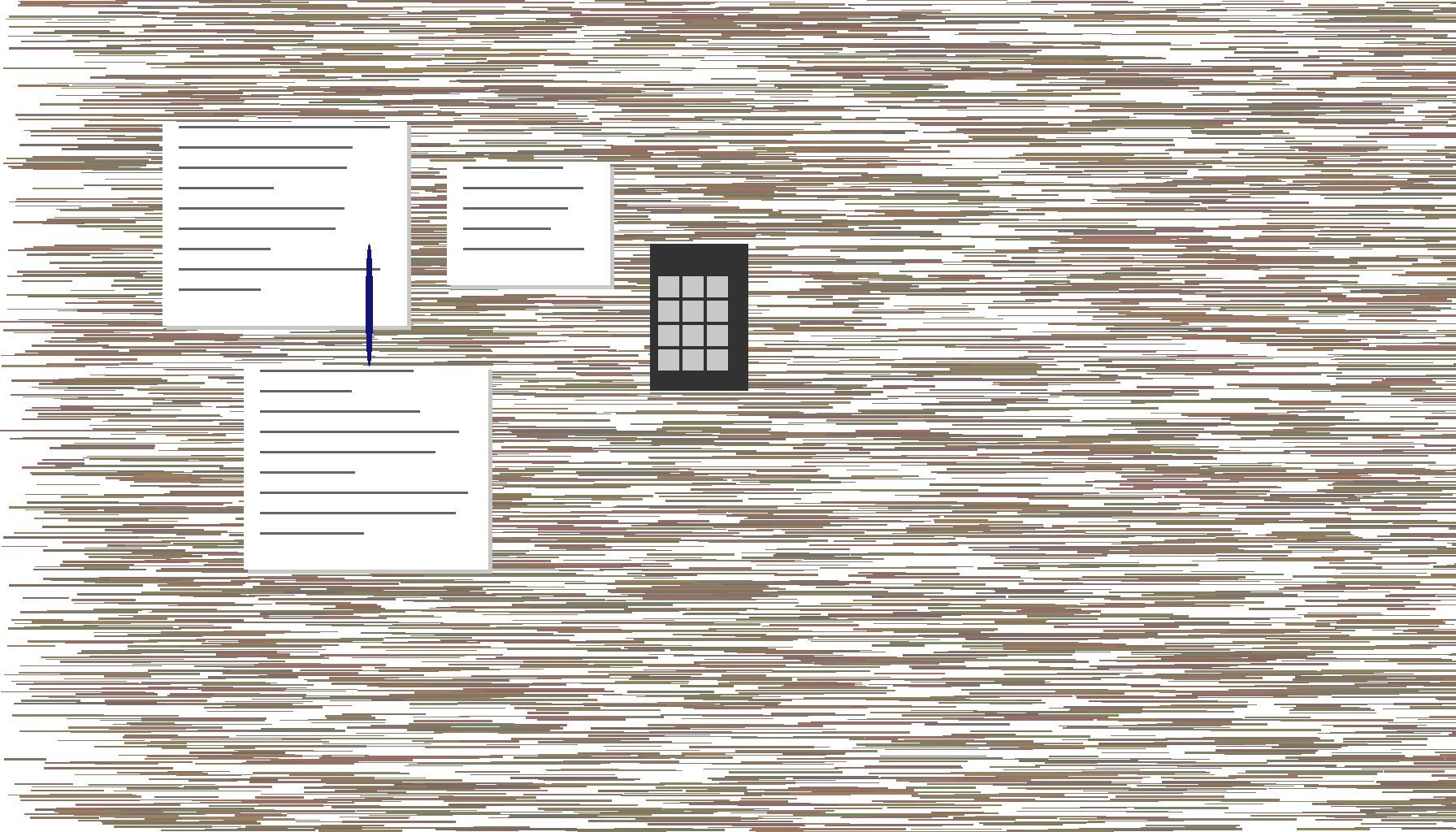 Professional business desk with legal documents and calculator